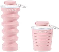 Mountop Collapsible Silicone Water Bottle