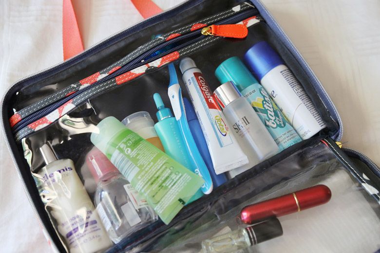 toiletries for travel