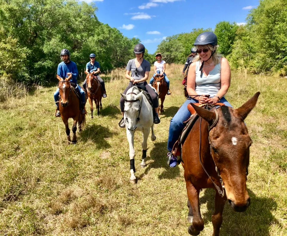 Trail Ride at Deer Prairie Creek